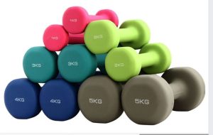 משקולות, קטלבלס וכדורי כח